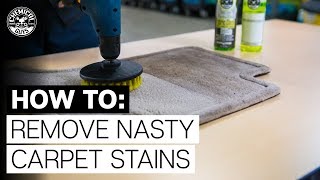 Best Way To Clean Nasty Carpet Stains | Toyota 4Runner - Chemical Guys