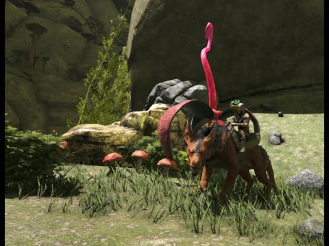 Ark Survival Evolved first steps on Aberration and ravager tame