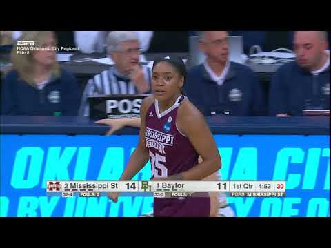 Morgan William 41pts/ 3PT FG 75% (6/8)/ 7ast - MISSISSIPPI STATE vs BAYLOR