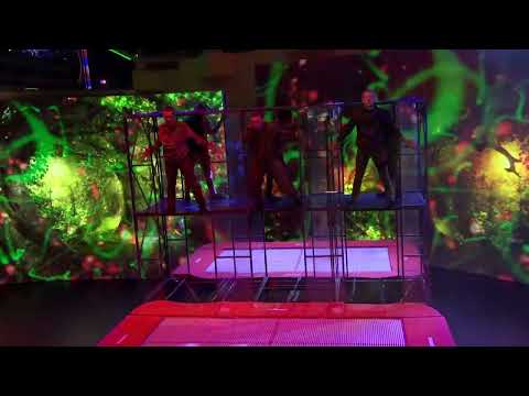 Trampoline Wall Elemental Show