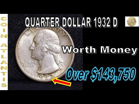 1932-D Washington Quarter,OVER $143,750
