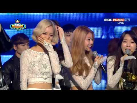 [080114] Girls Day 걸스데이 wins 1st on Show Champion !