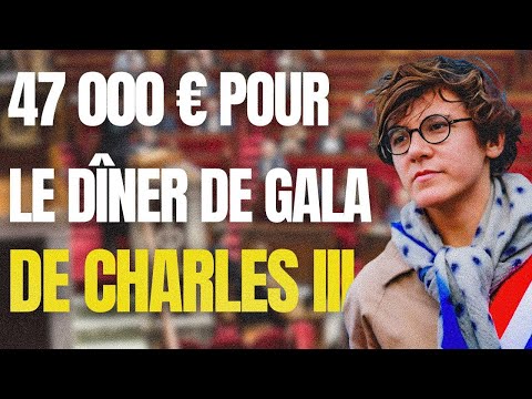 474 000 euros pour le diner de gala à Charles III
