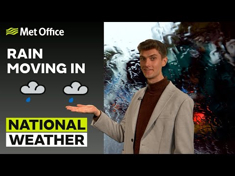 30/07/23 – More cloud and rain – Afternoon Weather Forecast UK – Met Office Weather