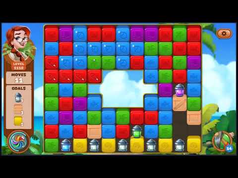 Lost Island Blast Adventure Level 1118 - NO BOOSTERS 🏝️ | SKILLGAMING ✔️