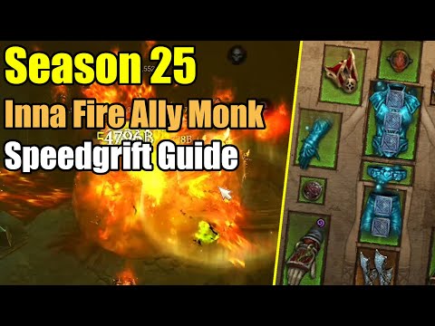Season 25 | Inna Fire Ally Monk | Speedgrift Guide