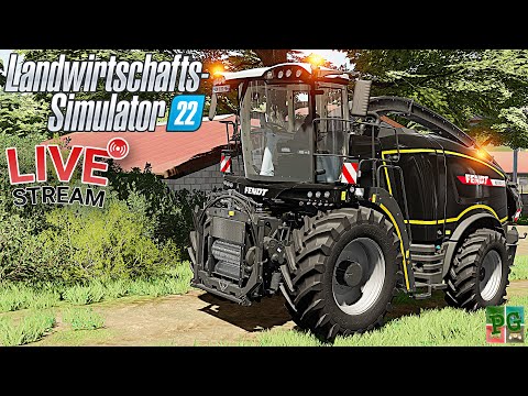 LS22 LIVE🔴: MAISHÄCKSELN auf der OSTSEEKÜSTE 🌽🚜│Fendt Katana im Einsatz│FS22 - Farming Simulator 22
