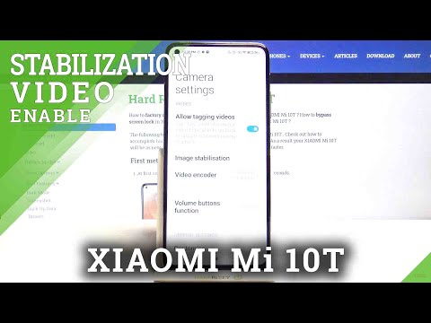 How to Turn On / Off Video Stabilization in Xiaomi MI 10T – Camera Settings