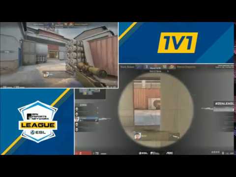 BnTeT 2 HP Clutch (1 v 4) and Ace vs Dark Sided CS:GO ESL ZenLeague