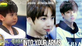 BTS  JUNGKOOK  INTO YOUR ARMS  FT ROWOON  CUTE EDI