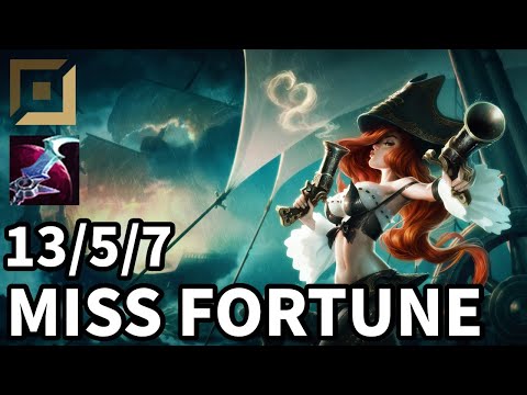 Miss Fortune ADC vs Zeri - Ranked Grandmaster - Patch KR 12.17