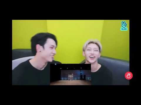 Stray Kids Bang Chan & Felix Reaction & Singing with BLACKPINK - 'Don't Know What To Do' on Vlive