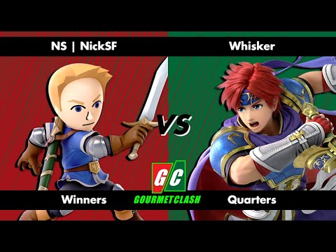 Gourmet Clash #46 - NickSF (Mii Swordfighter) vs Whisker (Roy) Winners Quarters - Ultiamte Singles