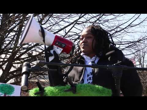 Coalition to Save Mtn. Reservation Rally: Ignored! (3/1/2020; Sabre Bee, Newark Water Coalition)