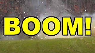 10 lbs. of Tannerite vs Refrigerator