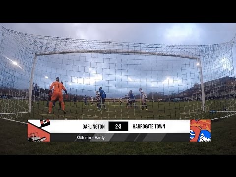 Darlington 2-3 Harrogate Town - Vanarama National League North - 2016/17