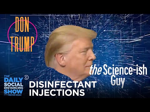 Don Trump The Science-ish Guy: Disinfectant Injections