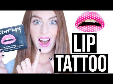 LIP TATTOO GETESTET: TOP oder FLOP? VERRÜCKTER TEST MIT ÜBERRASCHENDEM ERGEBNIS! | LaurenCocoXO
