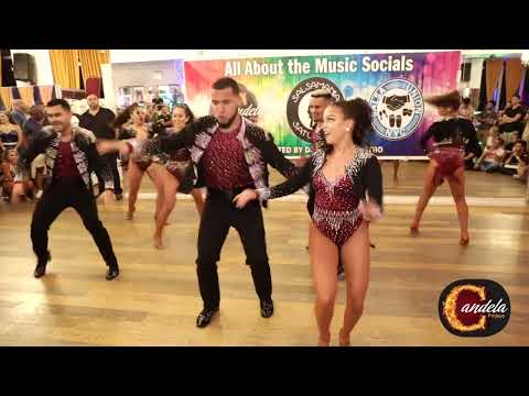 El Corillo del Mambo performing en Candela Fridays