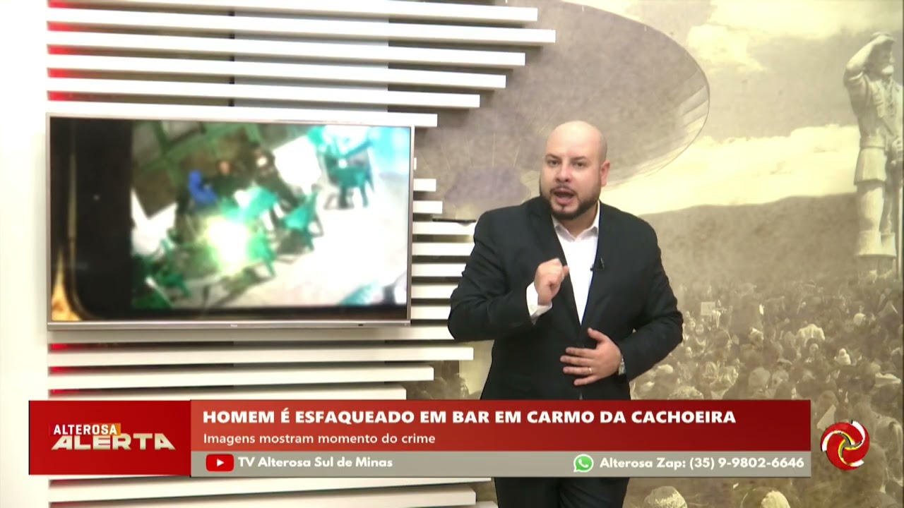 Homem é esafaqueado dentro de bar em Carmo da Cachoeira