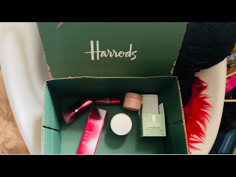 Skincare Unboxing from Harrods/Shiseido Ultimune &Clinique Moisture Surge
