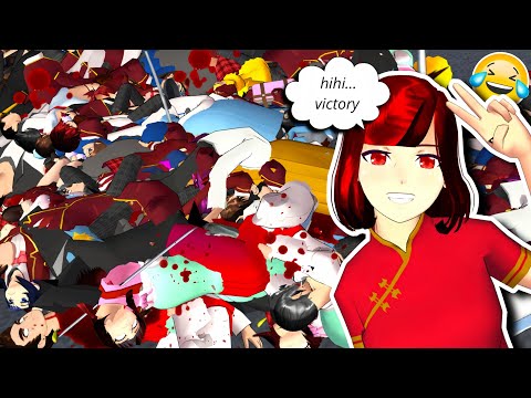 Killing Every Single NPC In Sakura School Simulator • Gameplay @SLevelo