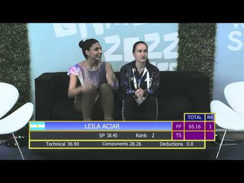 Leila Aciar (ARG) - Inline Senior Ladies - Long Program - WSG Argentina 2022