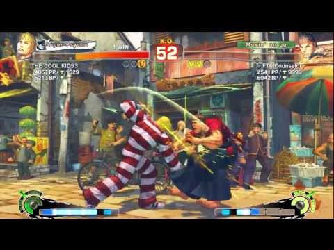 SSF4 AE 2012 - THE COOL KID93 (Cody) Vs KaizenMaster (Ryu) - Casuals 06.27.12