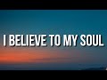 Ray Charles - I Believe to My Soul (Lyrics) "Last night you were dreaming and I heard you say"