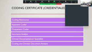 HIM Coding Certificate