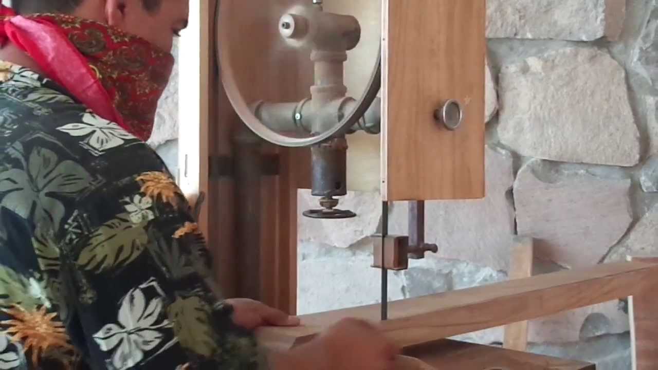 Sierra Cinta para corte de madera 100% casera 2 - Detalles y explicación