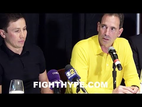 GOLOVKIN'S PROMOTER REVEALS HOW CANELO REMATCH DEAL REACHED; EXPLAINS 55/45 "EGO" SPLIT STANCE