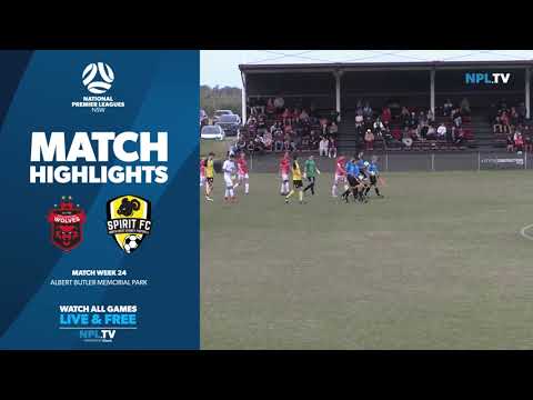 NPL NSW Men's Round 24 Fixture – Wollongong Wolves v NWS Spirit