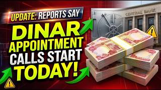 UPDATE: Reports Say Dinar Appointment Calls Start Today! 🏦 💰 RV News 2026