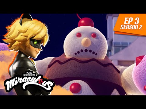 MIRACULOUS | 🐞 GLACIATOR 🐾 | FULL EPISODE ▶️ Season 2 Episode 3