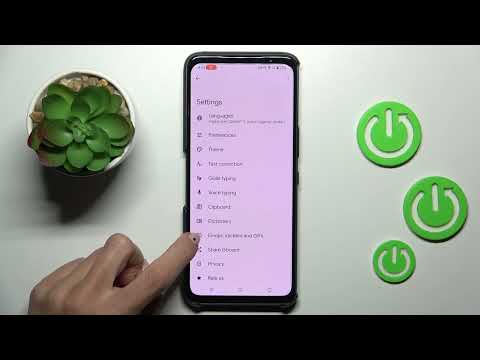 How to Turn On Emojis Suggestions while Typing Option on ASUS ROG Phone 7