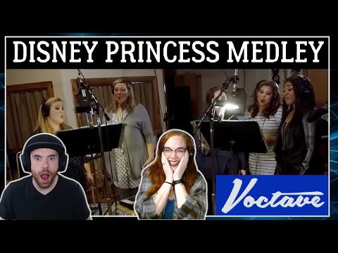 First Time Hearing | Voctave | Disney Princess Medley Reaction