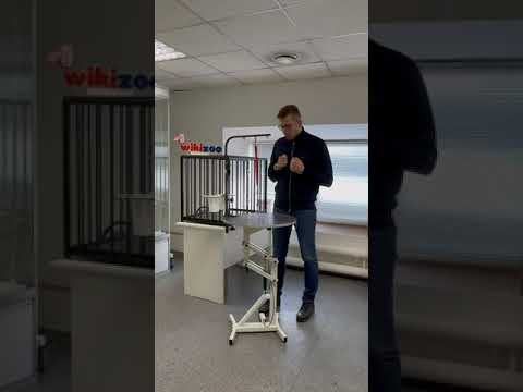 Столы для груминга wikiGROOM на пневмоподъемнике