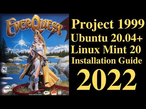 Project 1999 Everquest Linux Installation Guide 2022