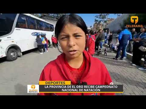 La provincia de El Oro recibe campeonato nacional de natación