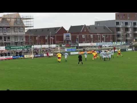 1-1 van John van Rijn bij Valken'68 tegen Te Werve
