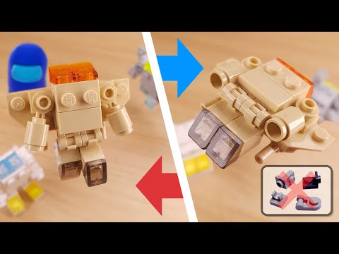 Einfach zu bauender Transformator Mecha - Rescue Boy 2 (nur 26 Teile) feat. Unter uns