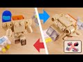 Easy to build transformer mecha - Rescue Boy 2(rescue boy alternative parts ver.) feat. Among Us 
