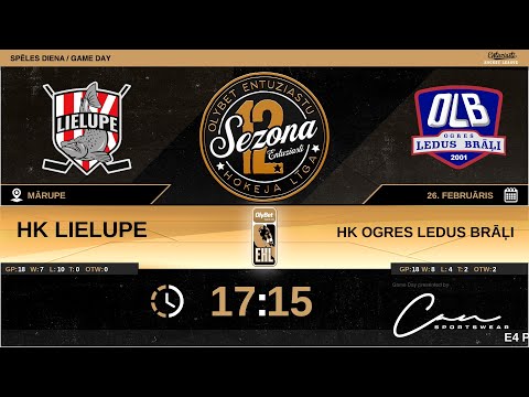 2023 02 26 HK Lielupe - HK Ogres Ledus Brāļi