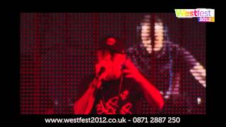 DJ Friction playing Main Room at Westfest 2011 with MC Eksman