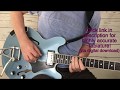 Make Me Smile Chicago/Terry Kath Guitar Solo! Lesson by Emerson Swinford