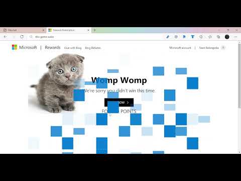 Microsoft Rewards Flip and Win test