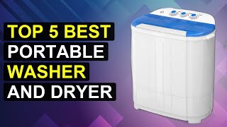 Top 5 Best Portable Washer And Dryer | Top Compact Washer And Dryer Combo