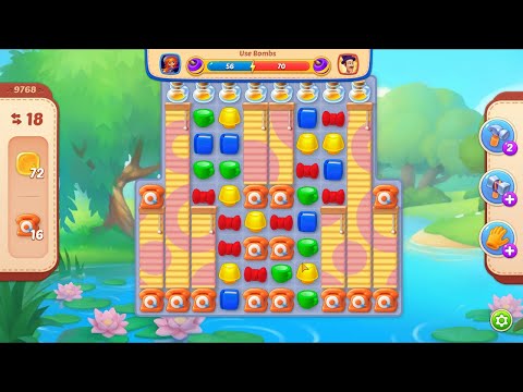 Homescapes Level 9768 No Boosters Gameplay