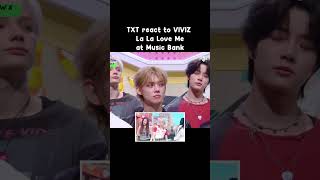 Download lagu TXT REACT TO VIVIZ! #txt #viviz #gfriend #lalaloveme #beautifulstrangers #reaction #shorts mp3